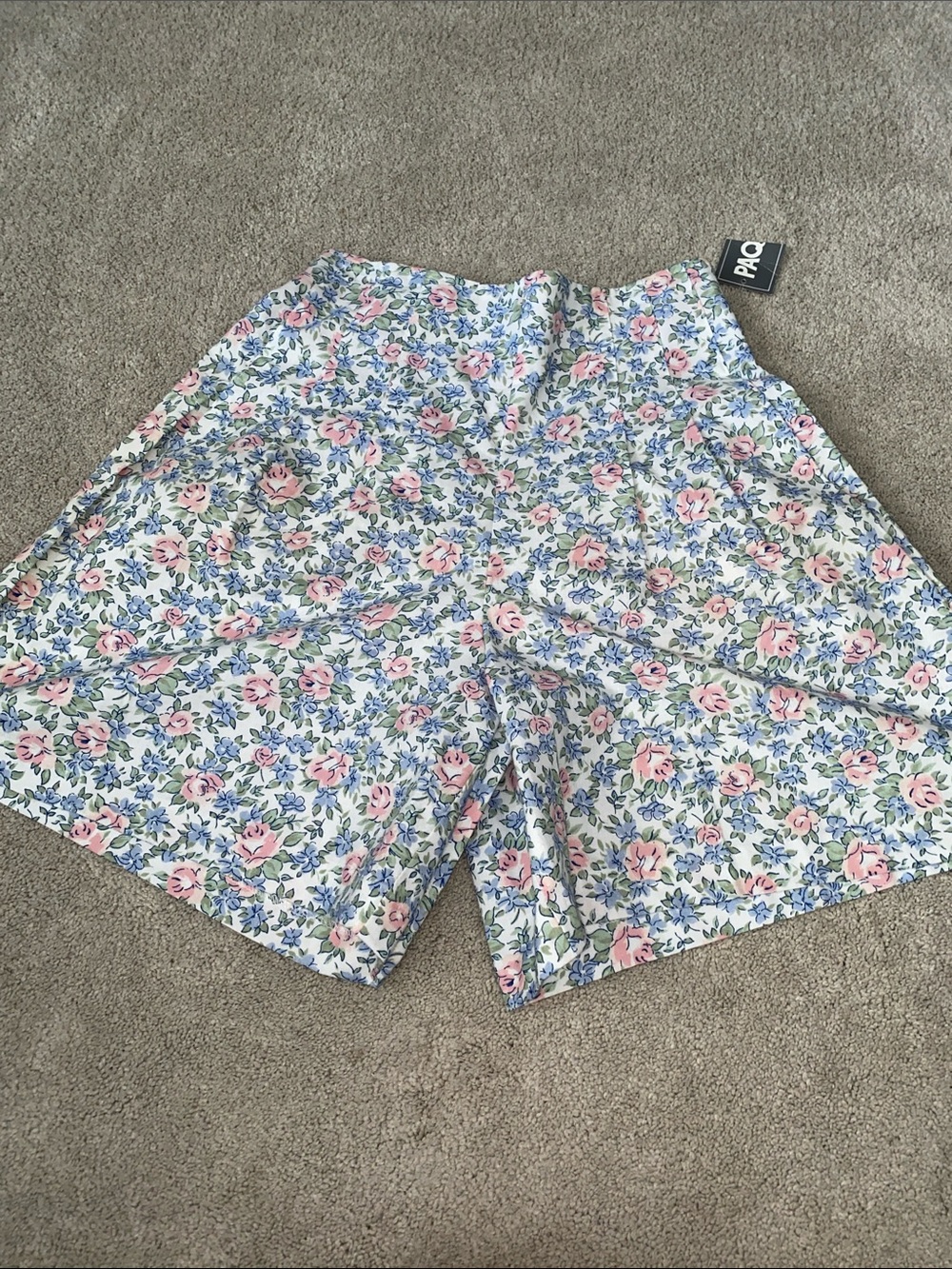 Paquette Vintage Medium‎ Petite MP Shorts Floral NWT cottagecore